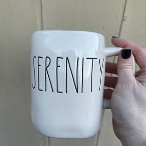 NWT Rae Dunn “Serenity” ceramic mug